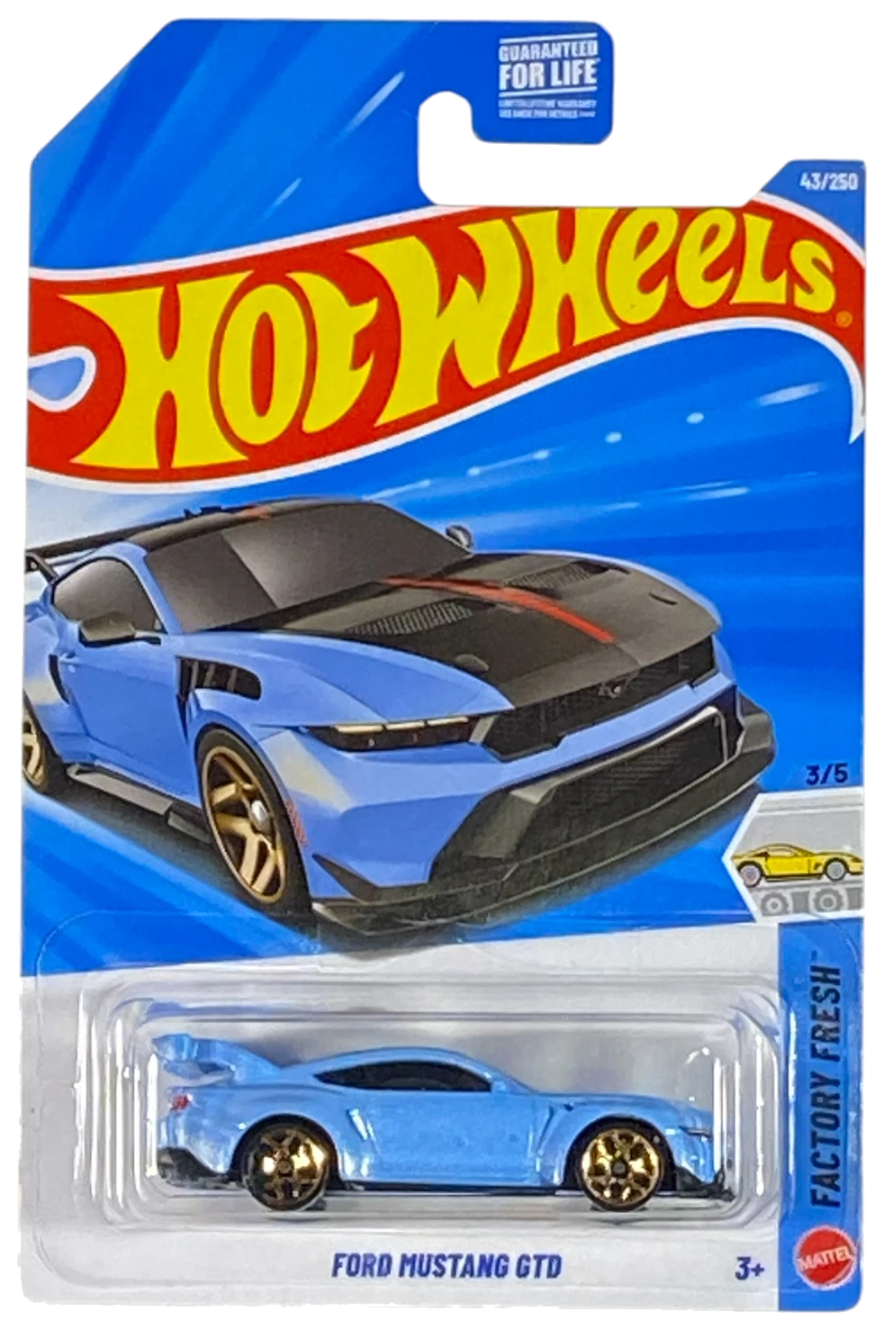 Hot Wheels Ford Mustang GTD | Factory Fresh Series 3/5