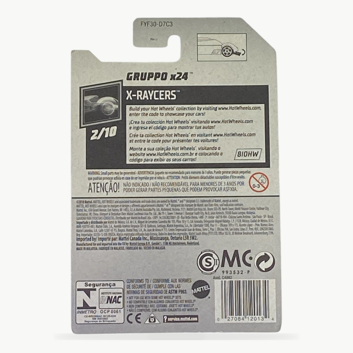 Hot Wheels Gruppo x24 | X-Raycers Series 2/10