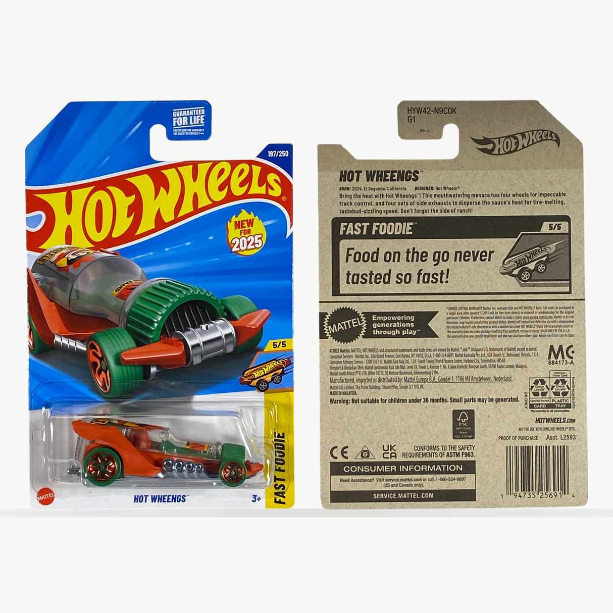 Hot Wheels Hot Wheengs | Fast Foodie Series 5/5