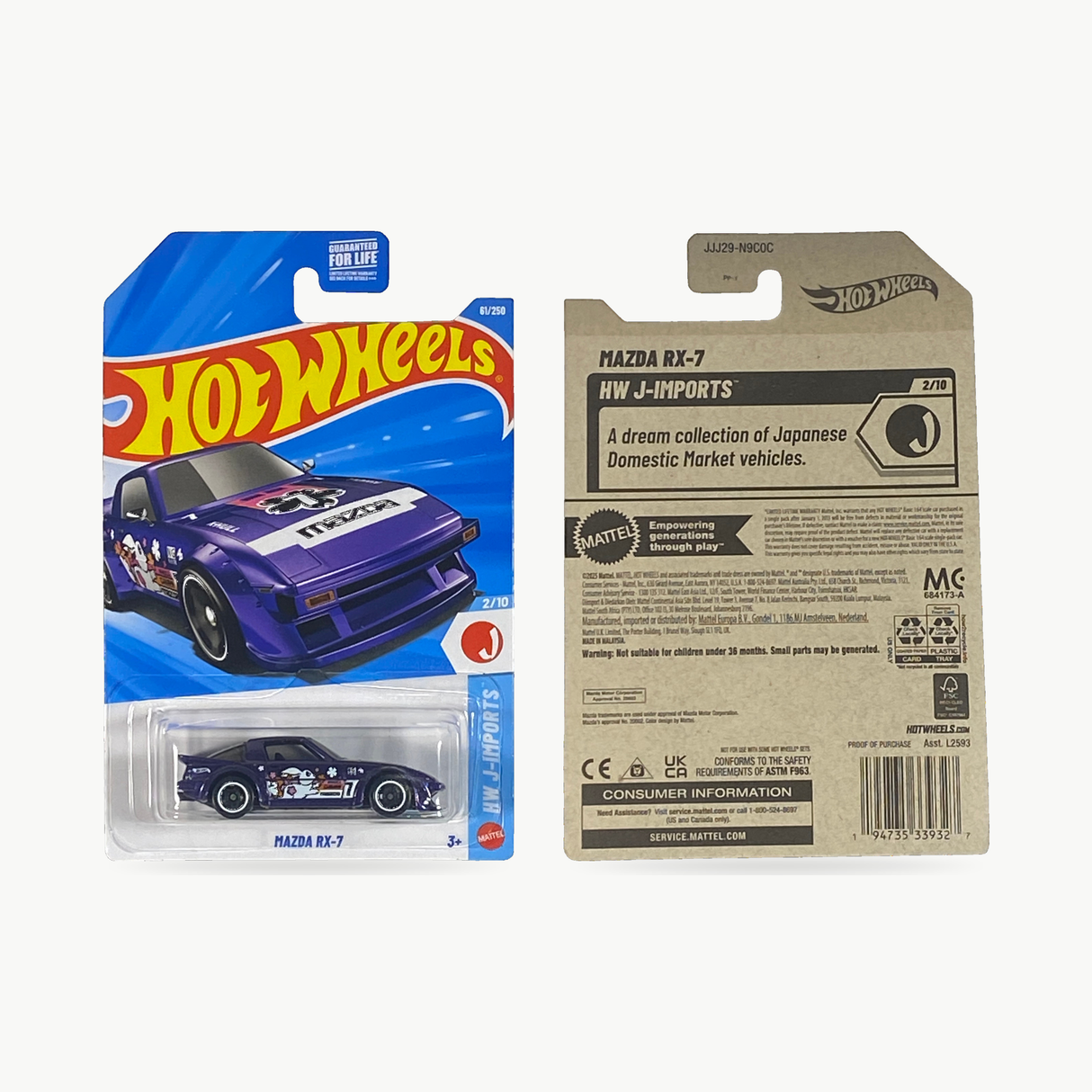 Hot Wheels Mazda RX-7 | J-Imports Series 2/10
