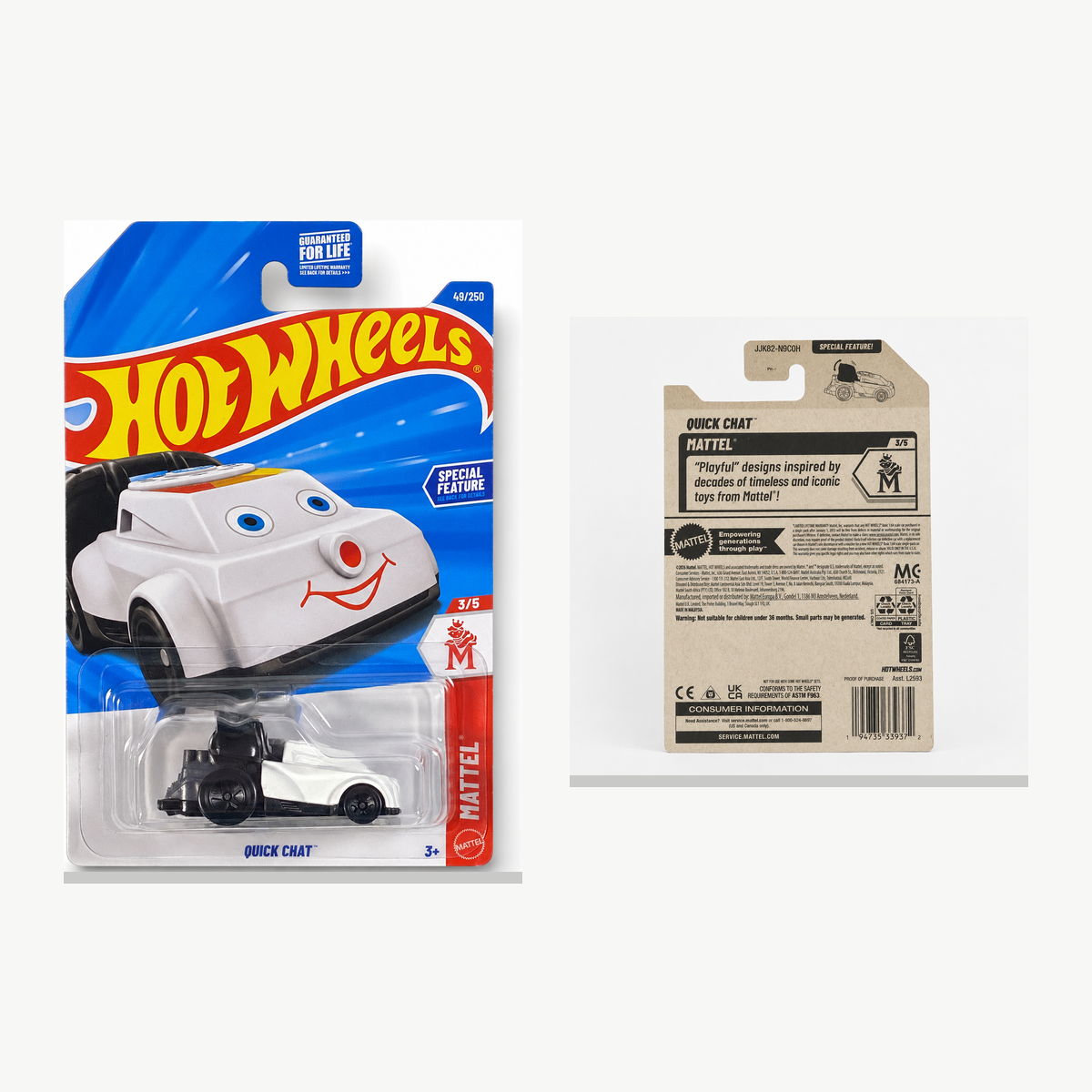 Hot Wheels Quick Chat | Mattel Series 3/5