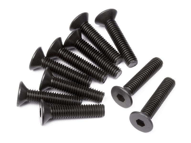HPI RACING 100556 Flat Head Screw M3X14mm (Hex Socket/10pcs)