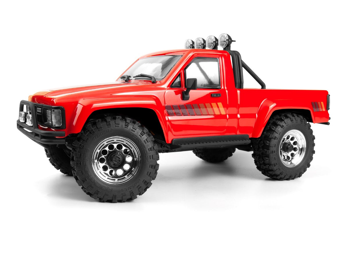 HPI RACING HPI160803 Venture18 Flux 1985 Toyota Hilux SR5, Brushless, Red
