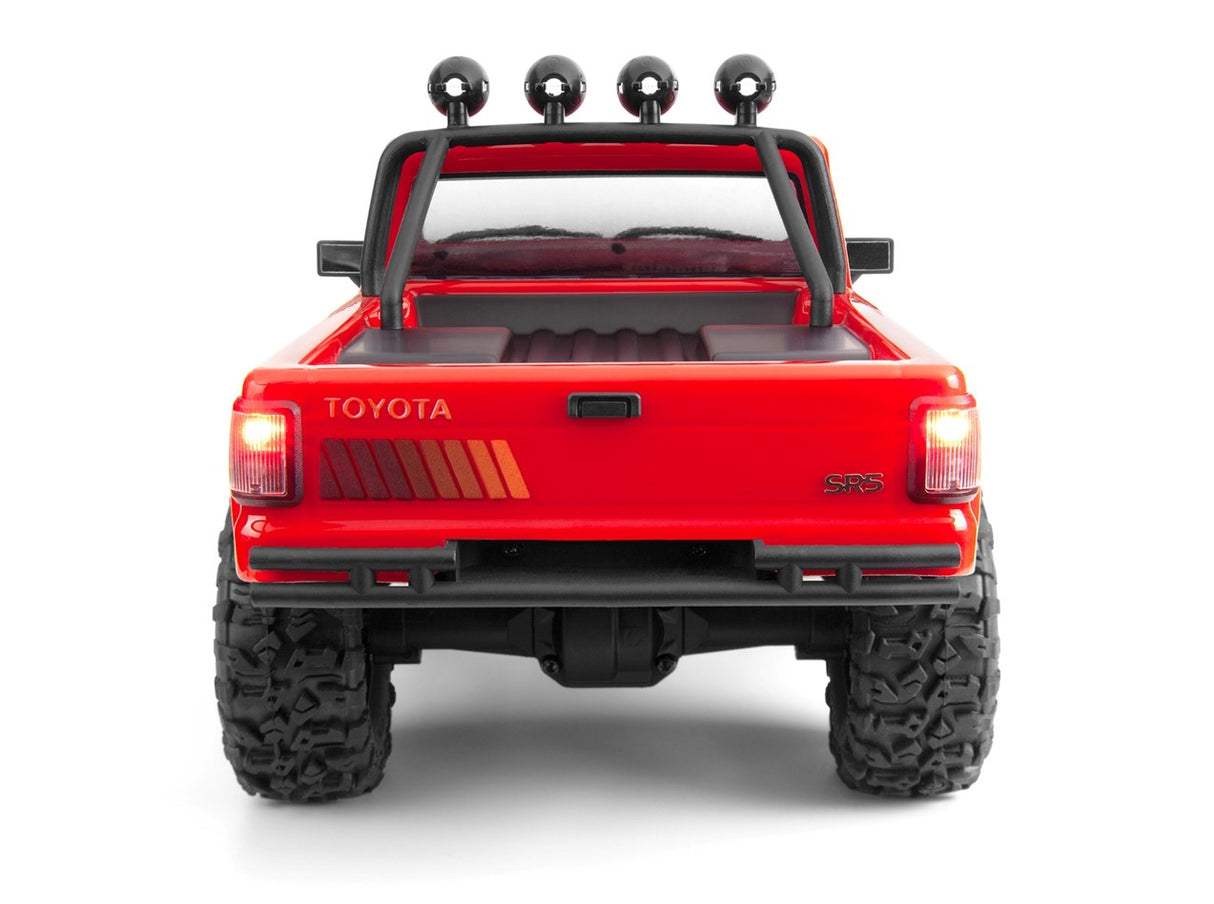 HPI RACING HPI160803 Venture18 Flux 1985 Toyota Hilux SR5, Brushless, Red