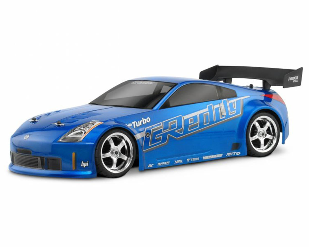 HPI 17518 Nissan 350Z Corps Twin Turbo gourmand (200 mm)