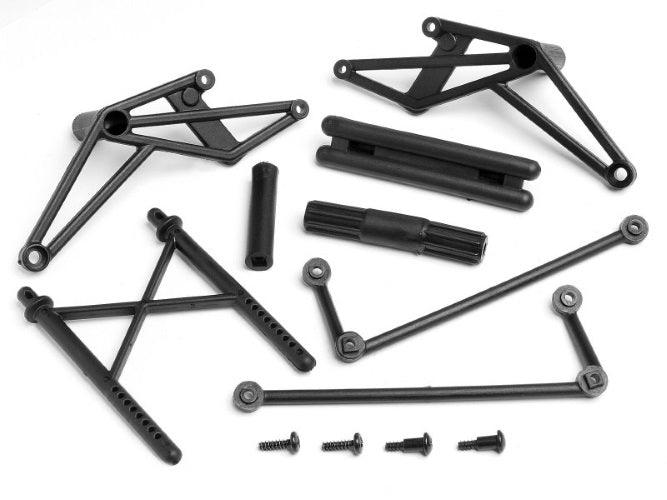HPI 85255 Bumper/ Roll Bar Set Wheely King Crawler King 1973 Crawler King Ford