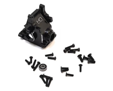 Hot Racing HRAAON12E01 Arrma Kraton/Outcast Aluminum Gearbox Case Bulkhead (Black)