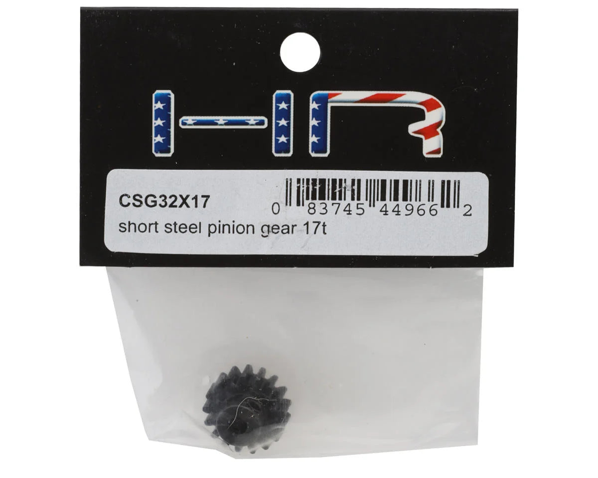 Hot Racing CSG32X17 Steel 32P Pinion Gear (Short) (3.17mm Bore) (17T)