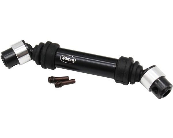 Hot Racing CVD95T15 Eje de transmisión estriado CV de metal ligero, 95-110 mm