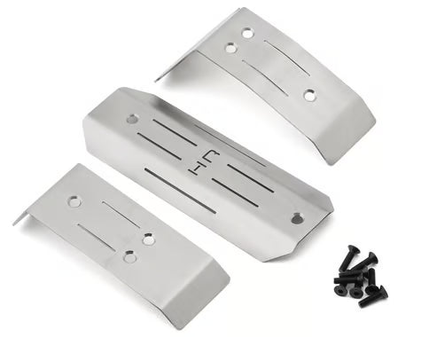 Hot Racing HRAMMX311X Stainless Steel Skid Plate Set for Traxxas® Mini Maxx®