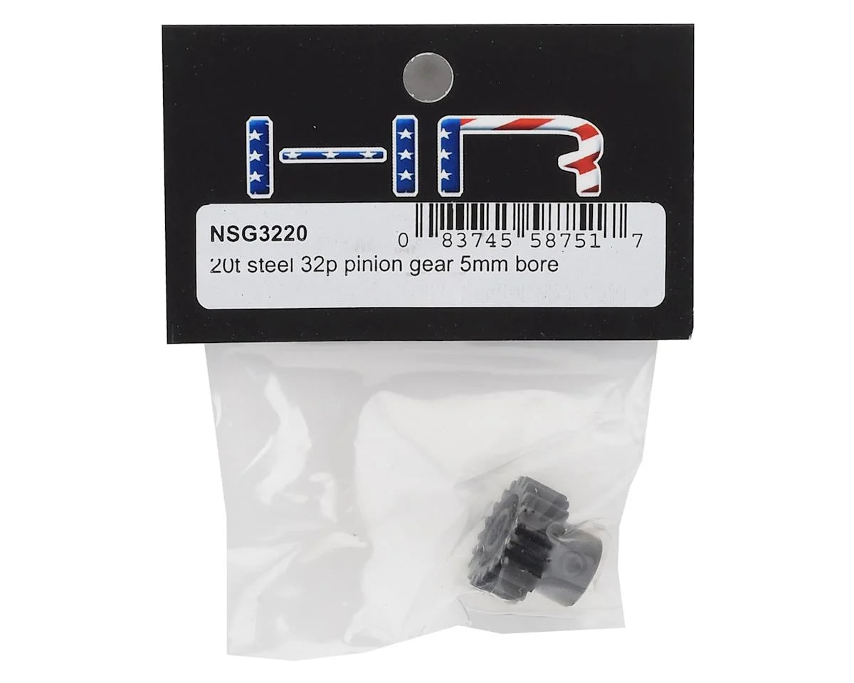 Hot Racing HRANSG3220 Steel 32P Pinion Gear (5mm Bore) (20T)