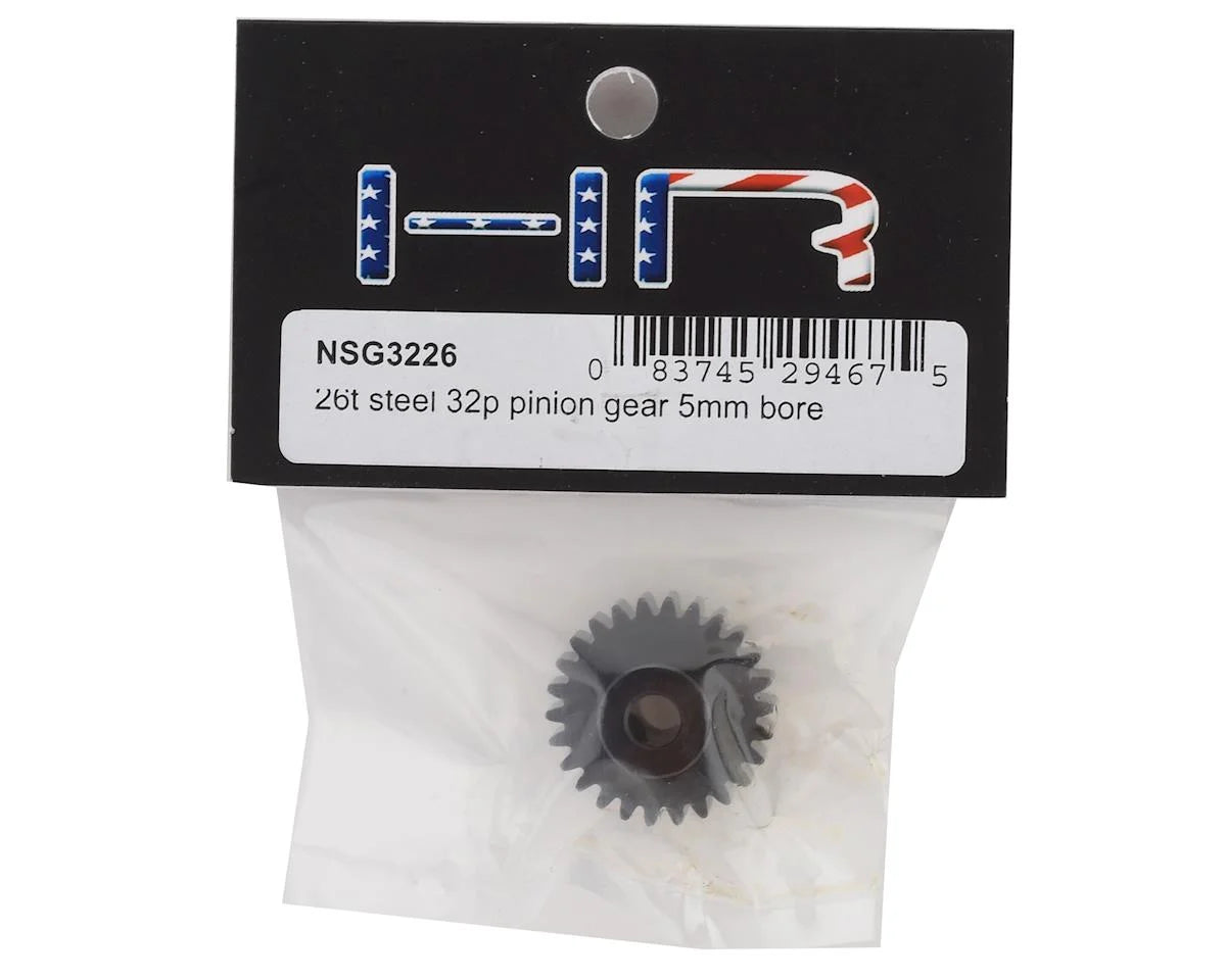 Hot Racing HRANSG3226 Steel 32P Pinion Gear (5mm Bore) (26T)