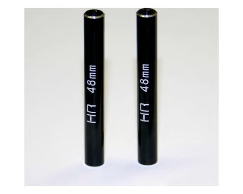 Hot Racing HRARCL64801 6x48mm Aluminum Standoff Post Link (Black) (2)