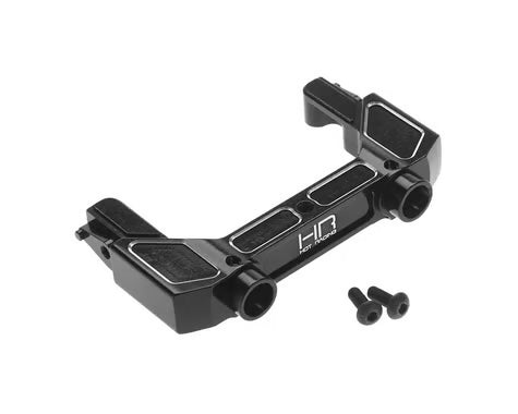 Hot Racing HRASCXT03JR01 Aluminum Rear Bumper Mount Frame Brace (Black)