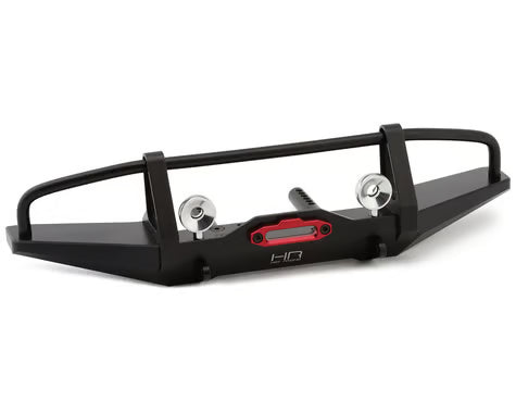 Hot Racing HRASCXT03WM01 Aluminum Front Bumper for Traxxas® TRX-4™ w/Winch Mounts & Light Buckets