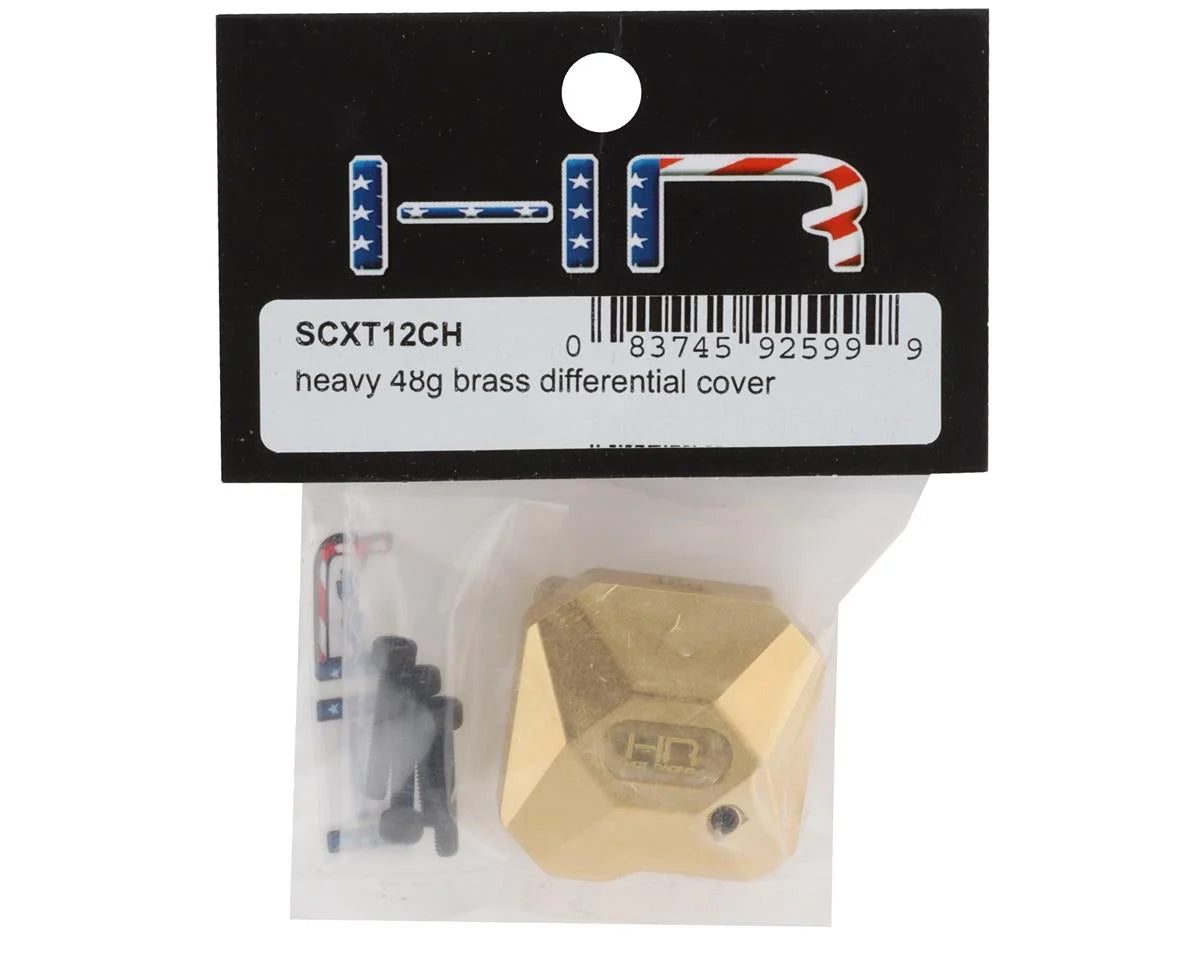 Hot Racing HRASCXT12CH Axial SCX10 II Brass Differential Cover (48g)