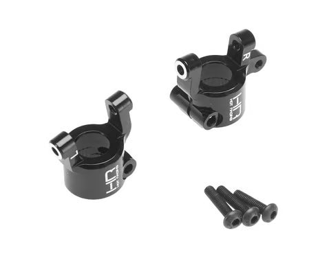 Hot Racing HRASCXT1901 Axial SCX10 II Aluminum AR44 C-Hub Set (Black)