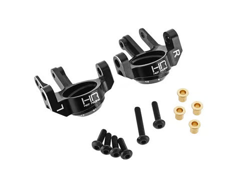 Hot Racing HRASCXT2101 Axial SCX10 II Aluminum AR44 Steering Knuckles (Black)