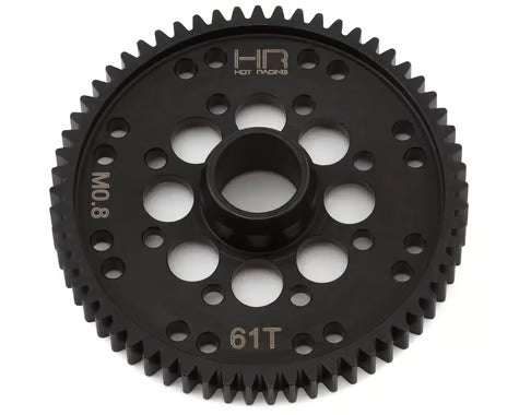 Hot Racing HRASGRR61M08 Arrma Gorgon 32P Steel Spur Gear (61T)