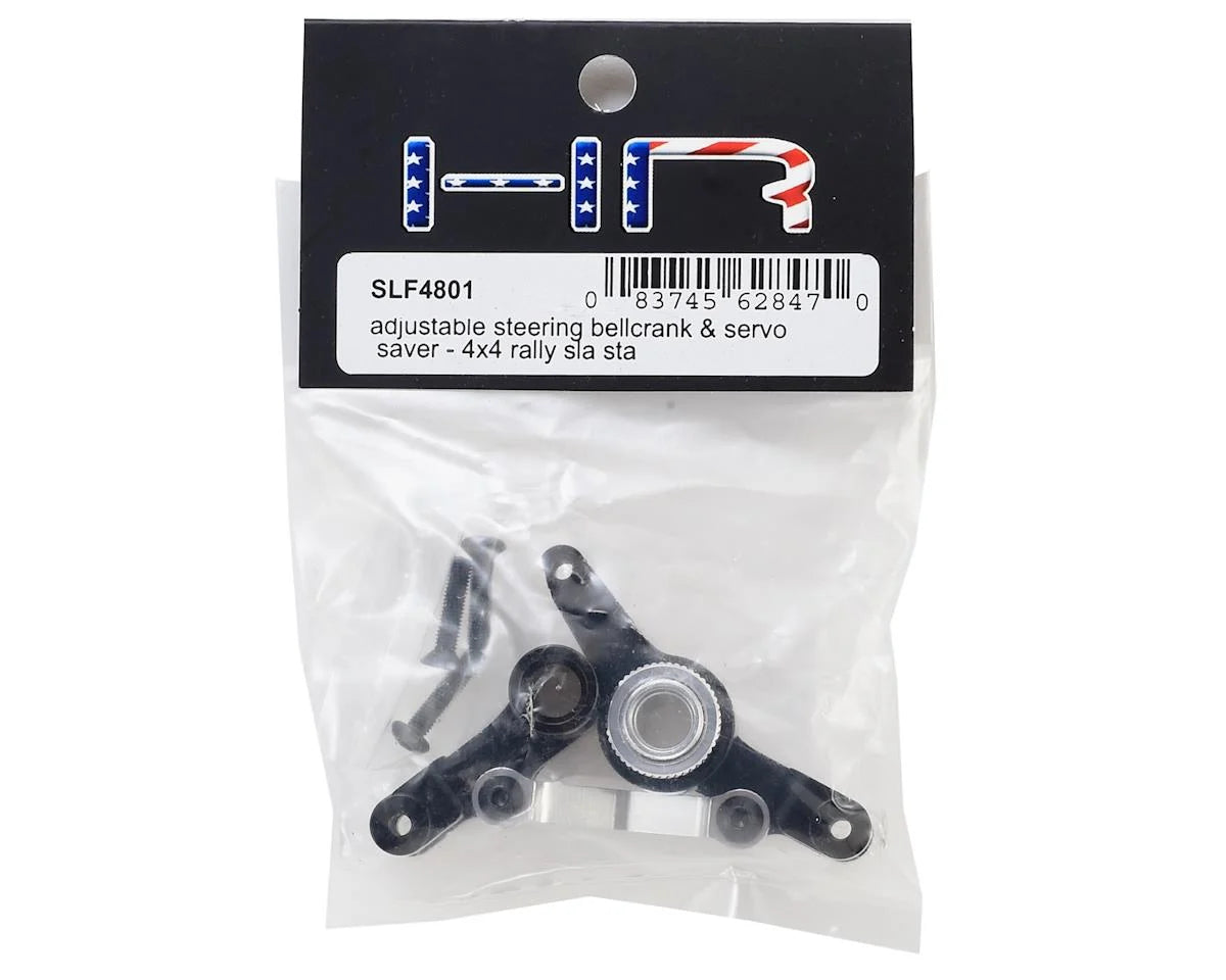 Hot Racing HRASLF4801 Adjustable Steering Bellcrank & Servo Saver for Traxxas Slash 4x4
