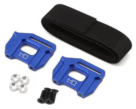 Hot Racing HRASLG126X06 Tall Battery Hold-Down Set for Traxxas Sledge