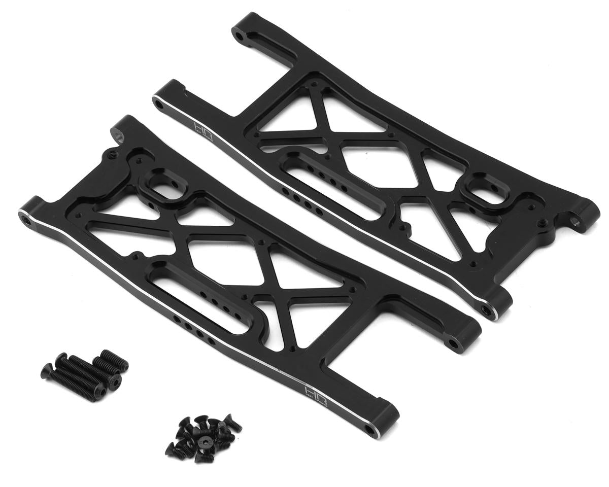 Hot Racing SLG5601 Traxxas Sledge Brazos de suspensión inferiores traseros de aluminio (2)