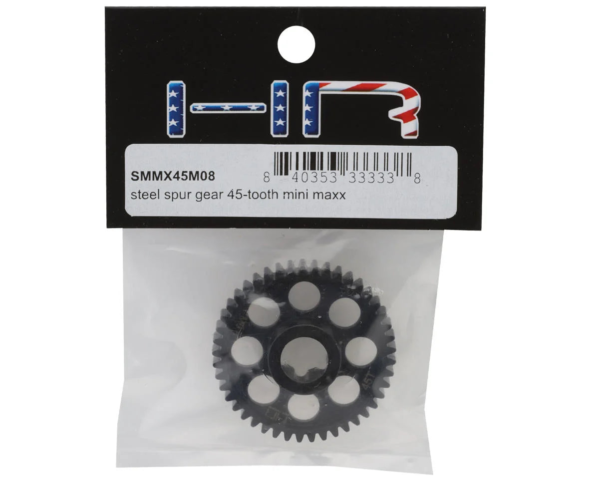 Hot Racing HRASMMX45M08 Mod 0.8 Hardened Steel Spur Gear for Traxxas® Mini Maxx® (45T)