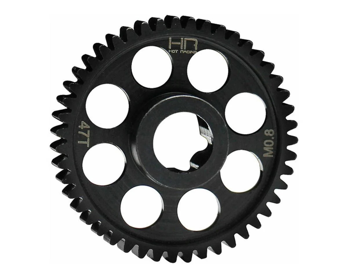 Hot Racing HRASMMX47M08 Mod 0.8 Hardened Steel Spur Gear for Traxxas® Mini Maxx® (47T)