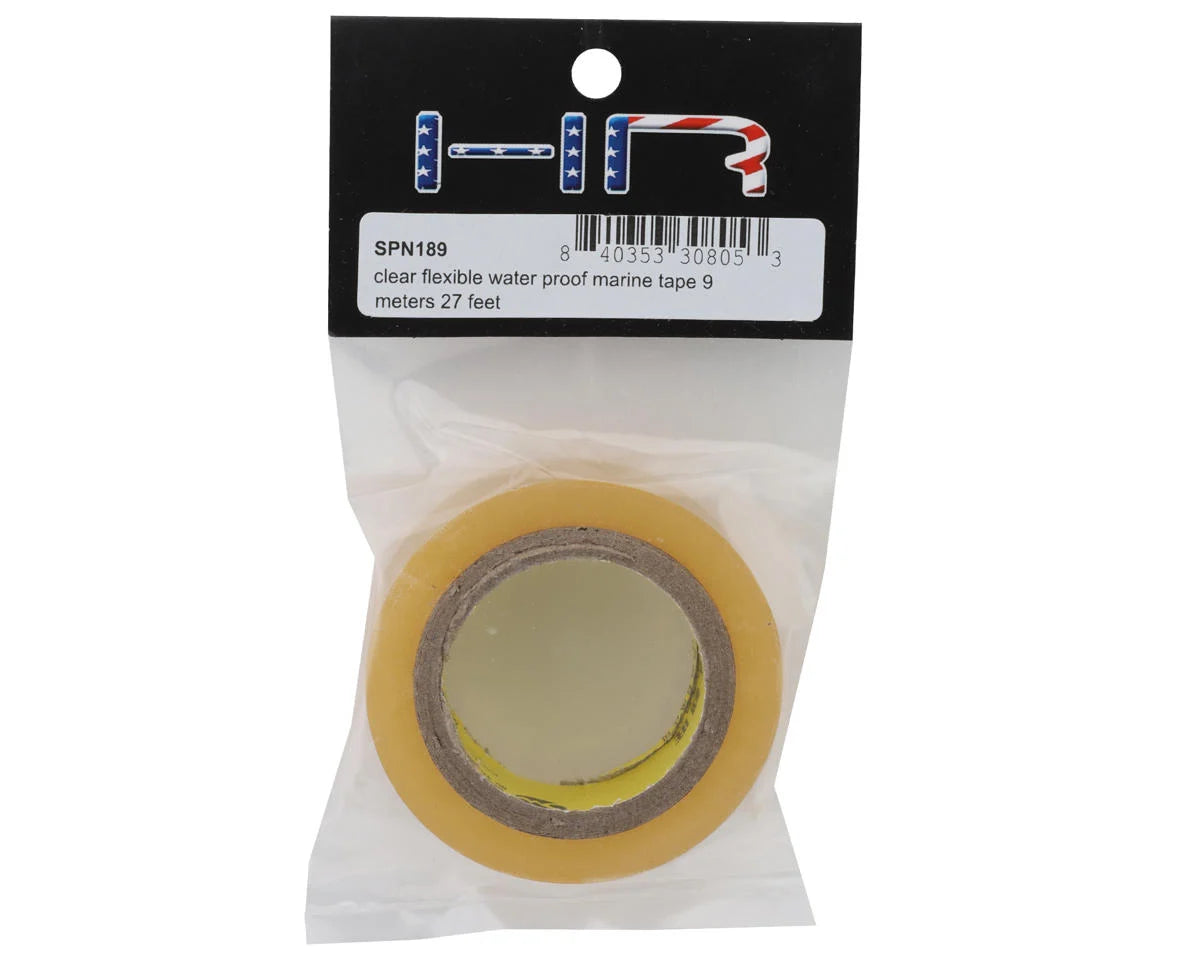 HOT RRACING SPN189 Clear Flexible Waterproof Marine Tape (27')