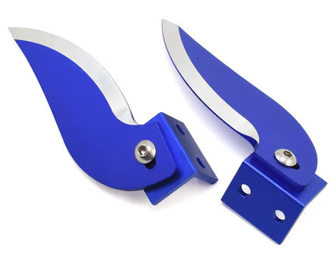 Hot Racing HRASPN56TF06 Traxxas Spartan Aluminum Adjustable Turn Fins