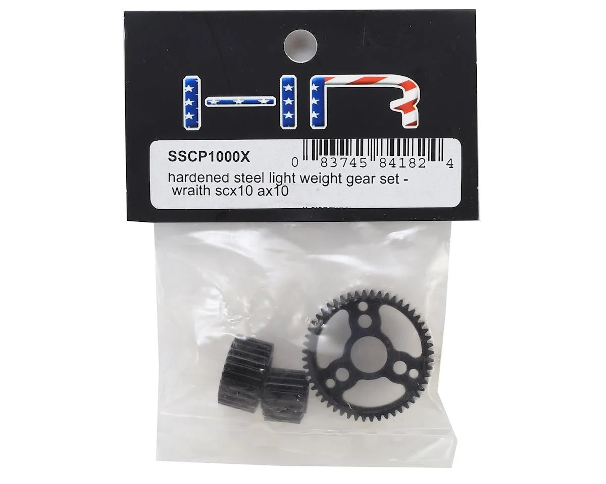 Hot Racing HRASSCP1000X Axial Super Duty Light Weight Steel Gear Set