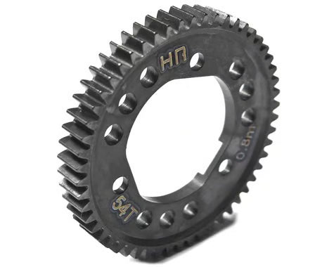 Hot Racing HRASSLF254D 32P Steel Center Diff Spur Gear for Traxxas Slash 4x4 (54T)