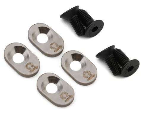 Hot Racing HRASSLG889C Stainless Steel Motor Locking Washers for Traxxas Sledge (1.5 Mod 12/34)