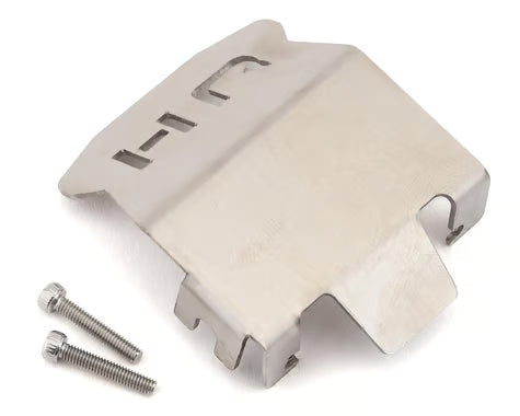 Hot Racing HRASTRXF331CF Front/Rear Stainless Steel Armor Skid Plate for Traxxas TRX-4
