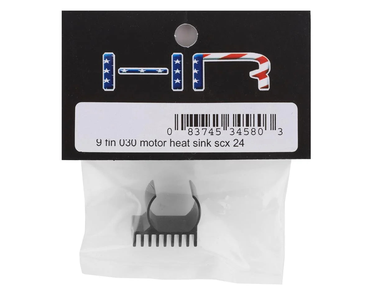 Hot Racing HRASXTF030H01 Axial SCX24 030 Motor Heat Sink (Black)
