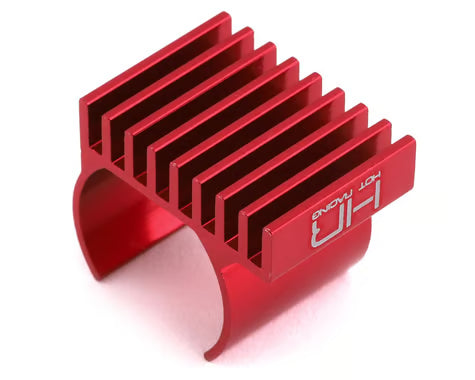 Hot Racing HRASXTF030H02 Axial SCX24 030 Motor Heat Sink (Red)