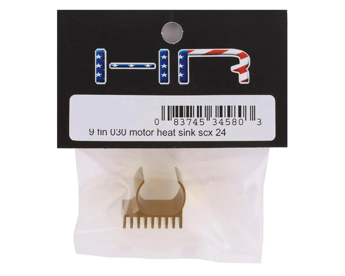 Hot Racing HRASXTF030H04 Axial SCX24 030 Motor Heat Sink (Gold)