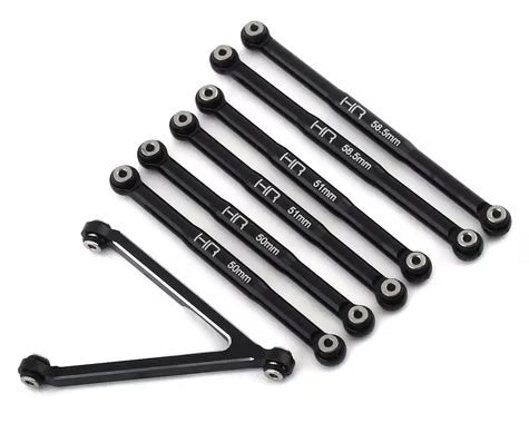 Hot Racing HRASXTF133J01 Axial SCX24 Aluminum LWB Link Set
