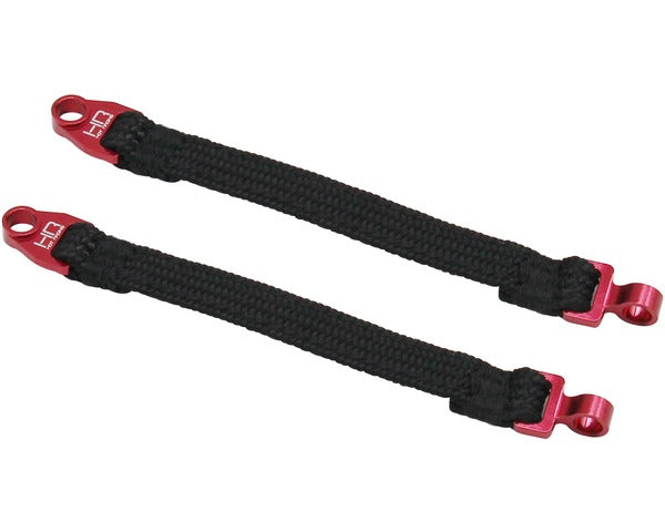 HOT RACING TUDR88SLS108 Suspension Travel Limit Straps, 108mm, for Rear Suspension on Traxxas UDR