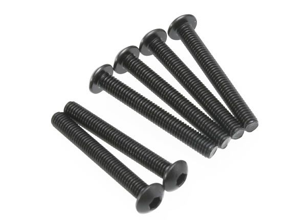 TRAXXAS 2591 SCREWS BUTTON-HEAD 3X23MM HEX