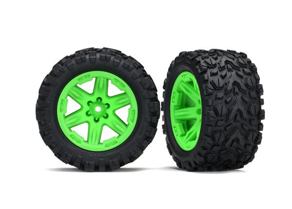 TRAXXAS 6774G T&W RXT GRN/TALON EXT TSM TIRE