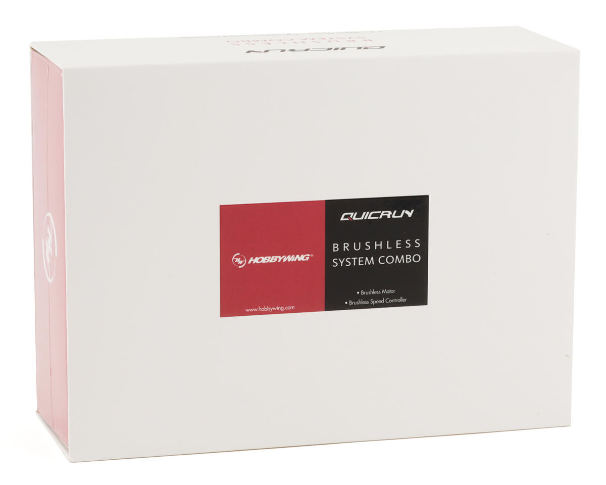 Hobbywing 38020352 QuicRun Waterproof 1080 G2 ESC/Motor Rock Crawling 555 Combo (13T)