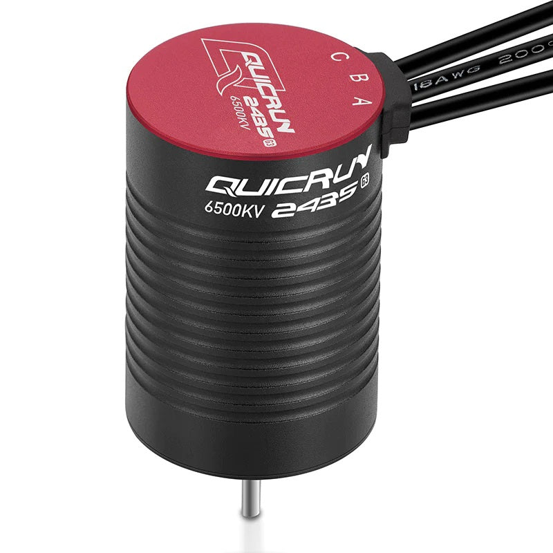 HOBBYWING 30404005 Quicrun 2435 SL G3 Motor, 6500KV