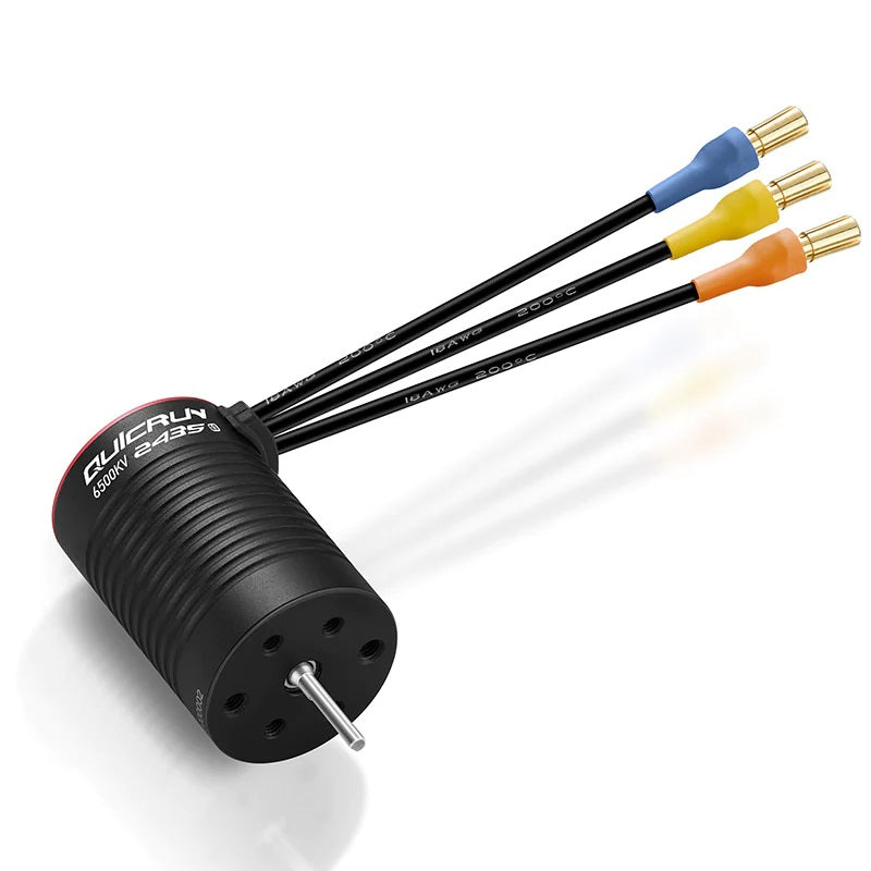 HOBBYWING 30404005 Quicrun 2435 SL G3 Motor, 6500KV
