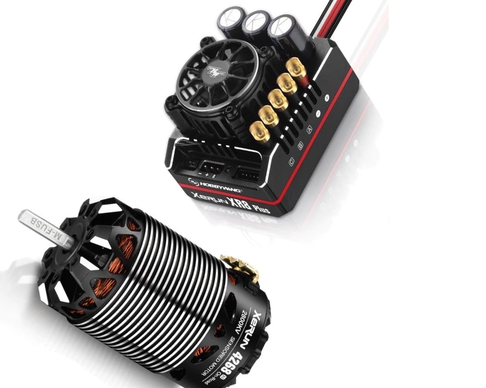 Hobbywing 38020503 XR8 Plus Combo G2S ESC + moteur 4268 G3 (2800kv)
