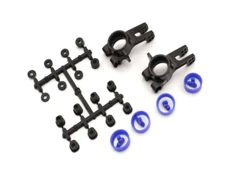 Kyosho IFW608B Aluminum Rear Hub Carrier (L、R/Gunmetal/MP10)