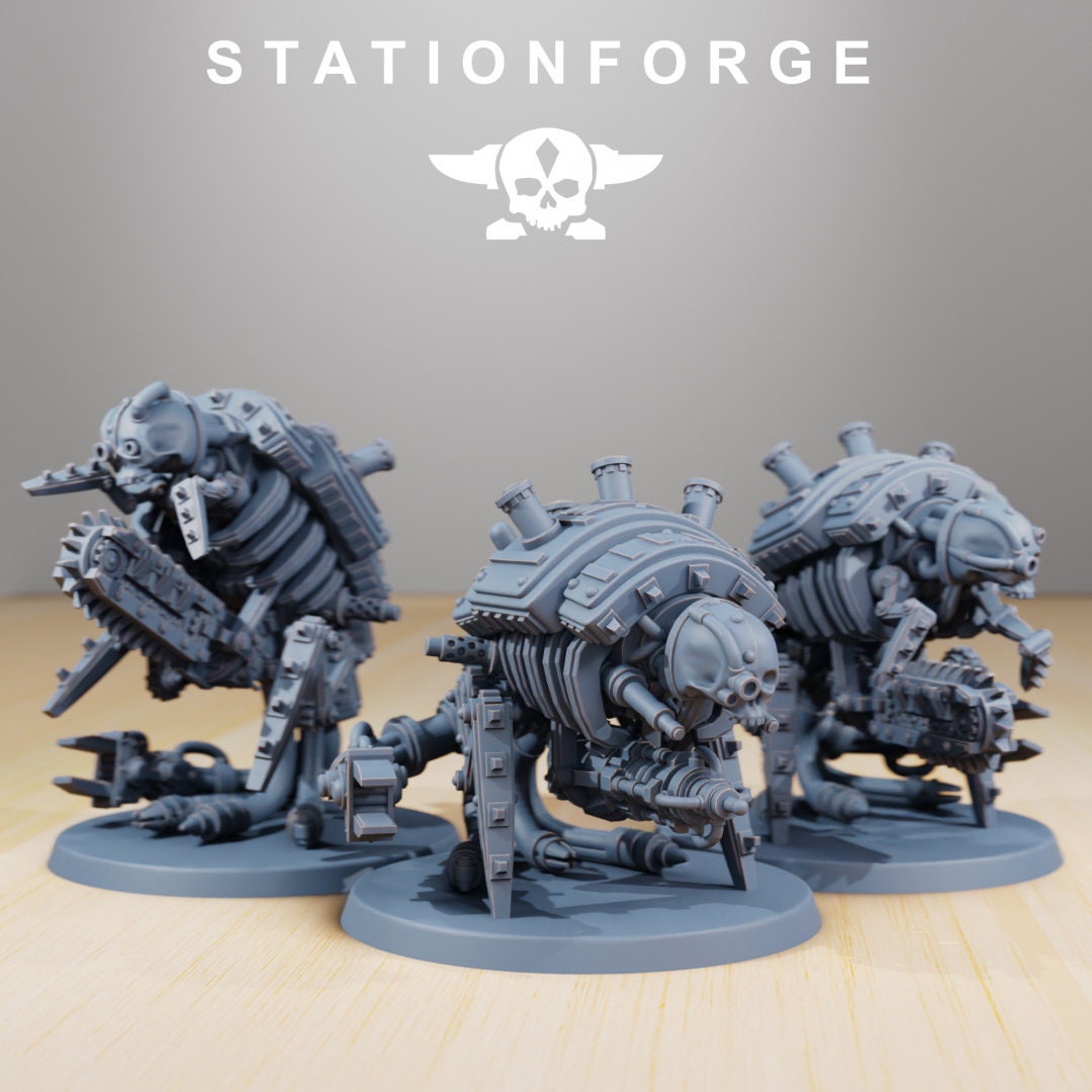 3D Printed Scavenger Assassinators by StationForge Miniatures