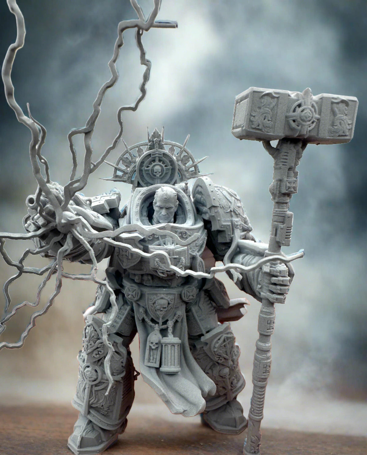 3D Printed Knight of Purity by 3DArtGuy Miniatures