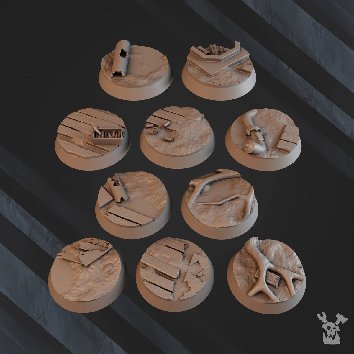 3d Printed Green Hell Division - Base Set by DakkaDakka