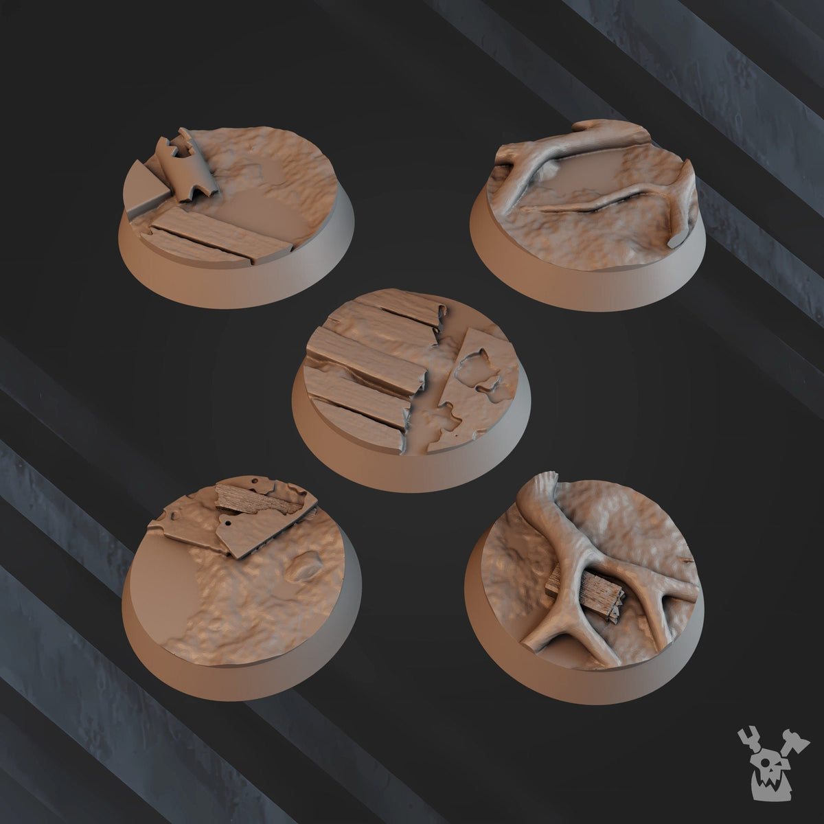 3d Printed Green Hell Division - Base Set by DakkaDakka
